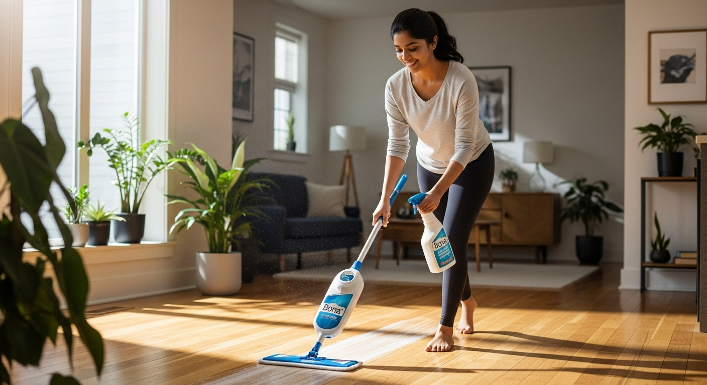 How to clean a wooden floor?​